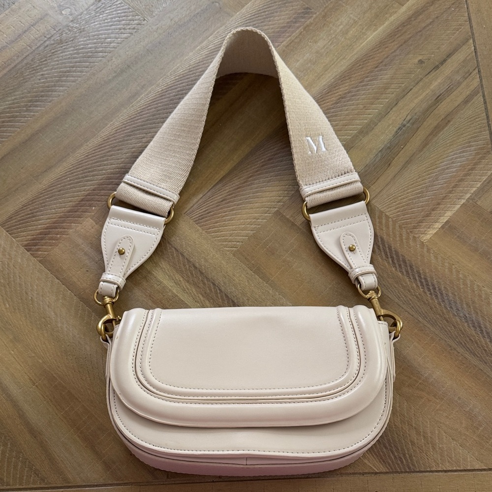 ZARA Cream Shoulder Bag